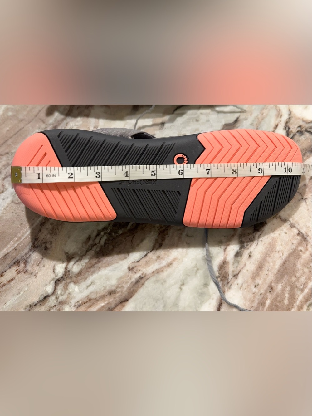 Xero Grey Athletic Sneaker with Pink & Purple Accents - Picture 6 of 6